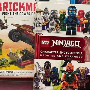 LEGO Ninjago Character Encyclopedia & Brickmaster fight the power of the snakes